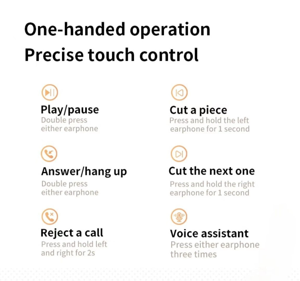 듀얼 마이크 ENC, 저지연, 초장시간 배터리 수명을 갖춘 디지털 디스플레이 TWS 블루투스 이어폰으로 음악 감상을 즐겨보세요.
