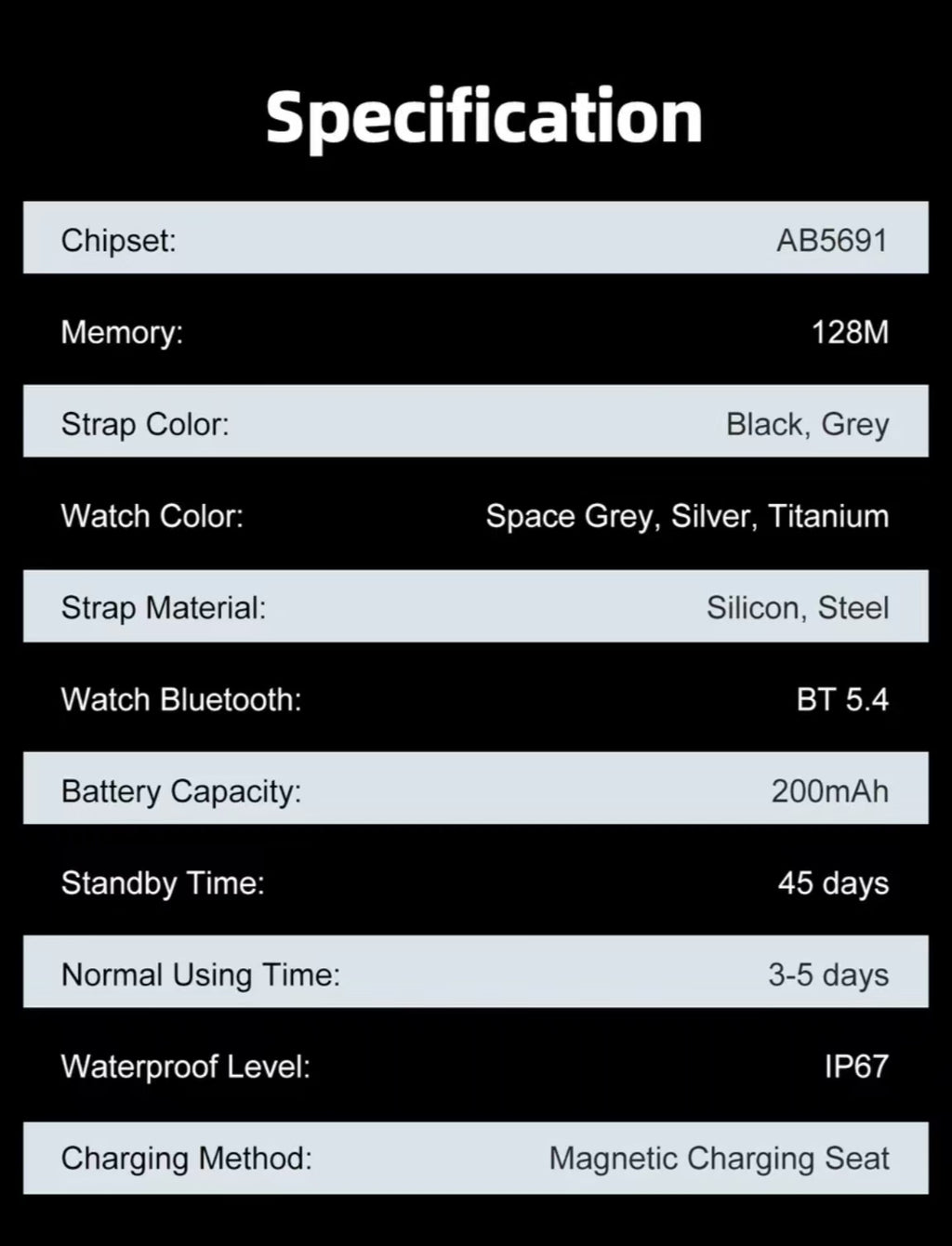 MT61 Smartwatch: 1.96-inch AMOLED Curved Screen, Bluetooth Calling, Slim Design for Sports and Health Monitoring.