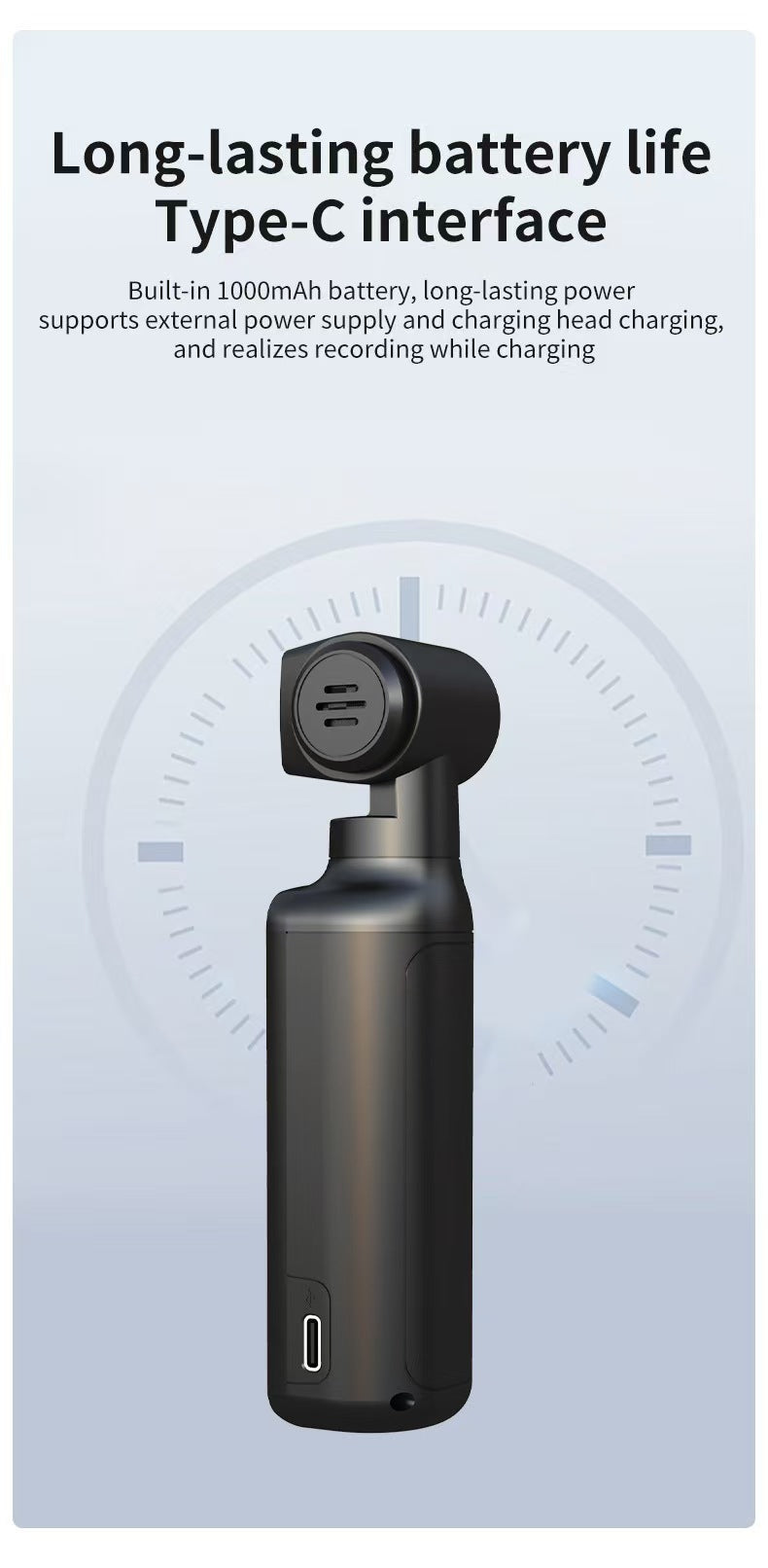 4K 울트라 HD 손떨림 방지 포켓 카메라, 야외 방수 자전거 DV 카메라, 270° 회전 스크린으로 브이로그 및 액션 촬영에 적합.