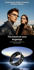 🕶️ i-Rimless Business Smart Glasses &R11 Sports Smart Ring
